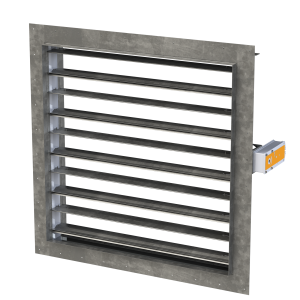 NCA Series 700 motorised leakage rated fire dampers are now available