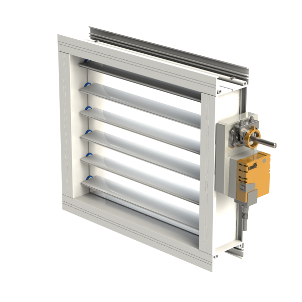 SF uPVC-VCD - Small Format Plastic Volume Control Dampers