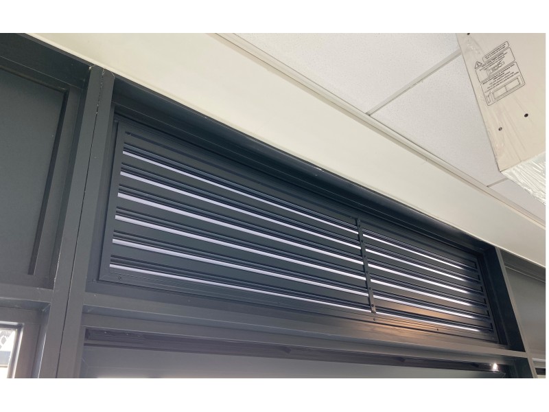 Glazing System Louvres at Windrush Primary School 