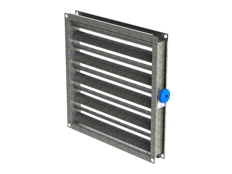 What is the Difference Between Dampers and Louvres?